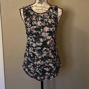 Lululemon Sculpt Tank Spring Bloom Blue Black